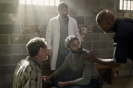 Dante and Siddiq are were at the fore front in the seventh episode of The Walking Dead season 10.